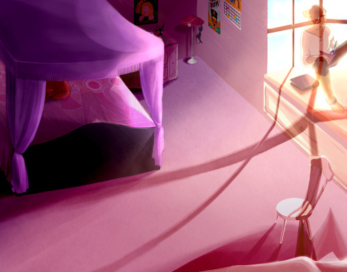 I Leveled Up In Drawing Backgrounds??? Its A Typical Afternoon In Suzes Room When Shes Away At School