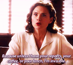 I’m invisible.