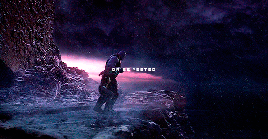 Mcufam Listen In This Universe It S Either Yeet Or Be