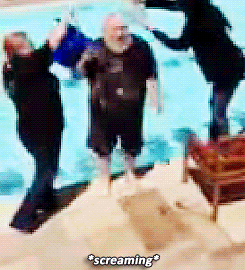 goldenfools:    George R. R. Martin doing the ALS Ice Bucket Challenge [x]   
