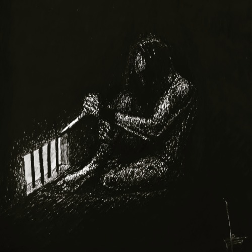 The Prisoner - Ink Sketch 