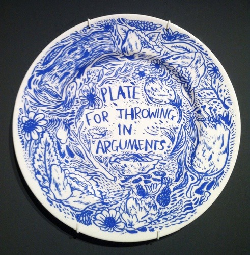 wakingupandwalkingout:  Plate For Throwing in Arguments Keaton Henson // 2012