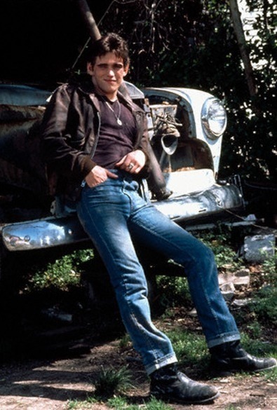 the-outsiders-blog:  imagine dallas waiting for you to get out of school :) 