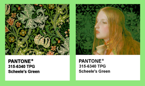 HISTORY IN COLORScheele’s GreenRGB: (71, 136, 0) Closest Pantone match: 315-6340 TPG Invented 