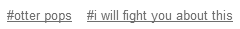 johnnotegbert:icingpacket:braginskey:  why do people have like 74973 different names for these   looking through the notes for this post is hilarious bc everyone has a different name they insist is the only one  you have your contenders:             