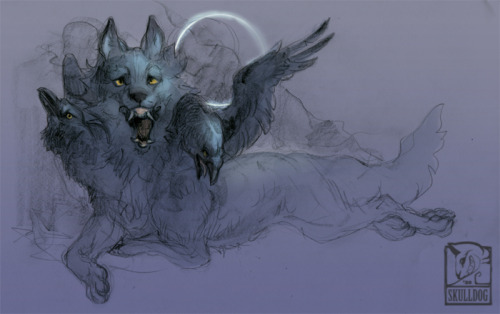 skulldog:   Sharing some more older sketches, monster flavor edition. Follow me  | Explore the Shop | Commissions