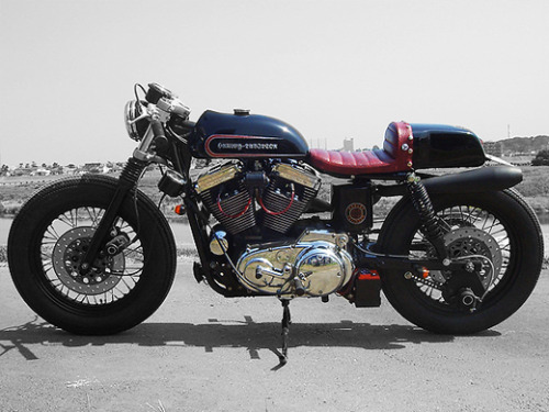 caferacerdesign:  Cafe Racer Design SourceHarley Davidson XL1200S @caferacerdesign