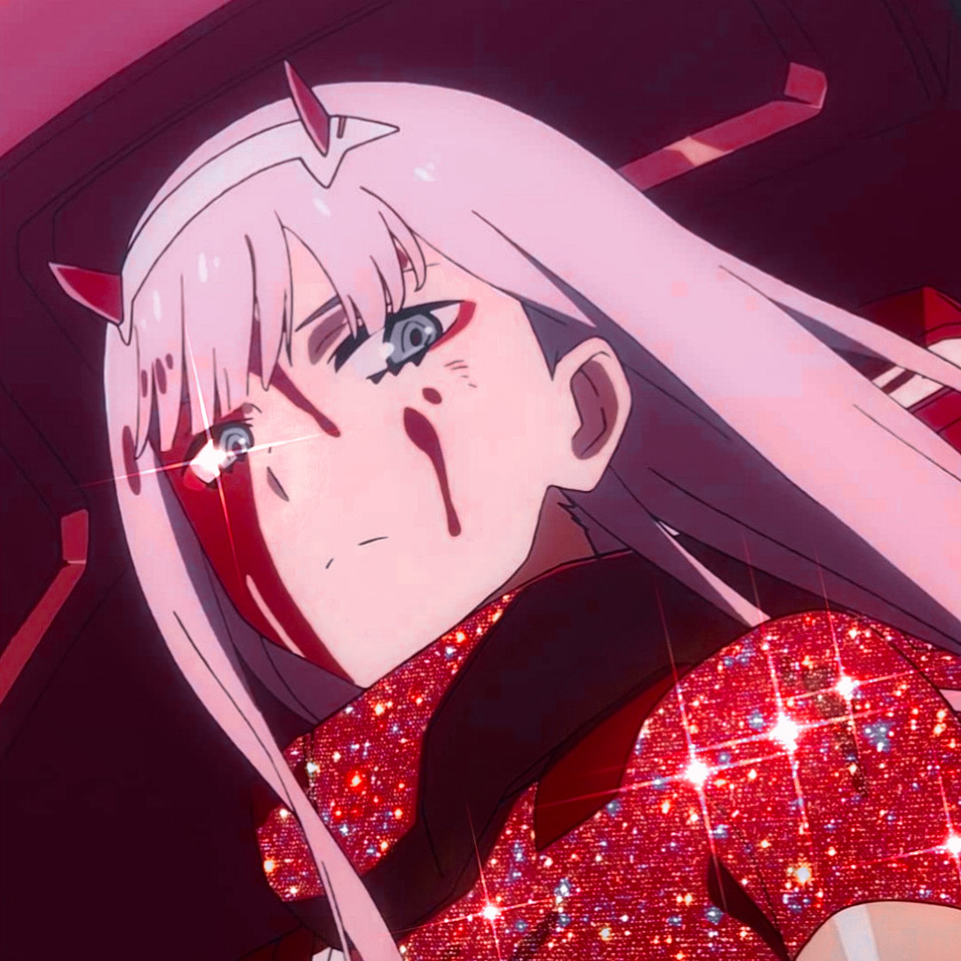 Zero Two Aesthetic Pfp Glitter Zero Two Aesthetic Pfp Glitter