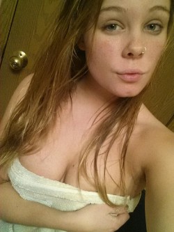 trilljillcocaine:  Right out the shower,