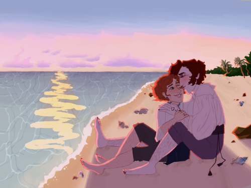 birthday gift for my love @boyslushie/ @julian-devoraks-husband of the husbands. trip to the beach f