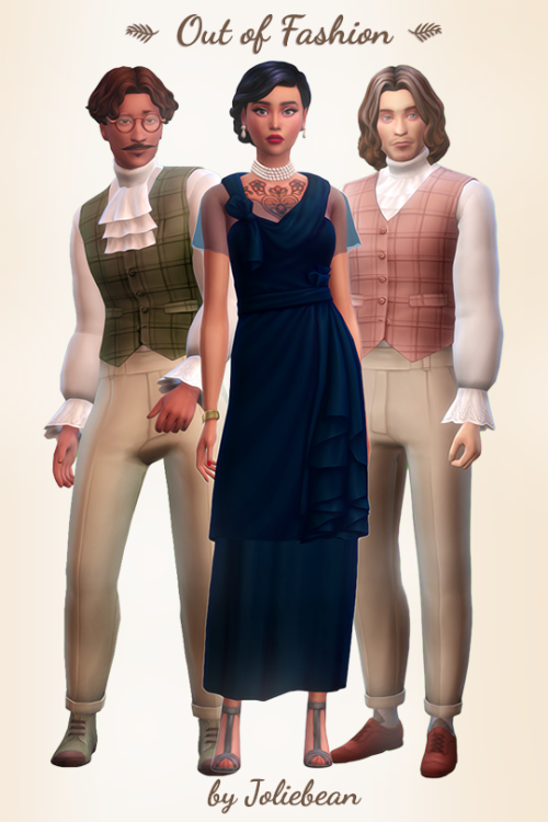 joliebean:✨ Out of Fashion - a historic set of clothes ✨Hi everyone! So, here’s another a big se