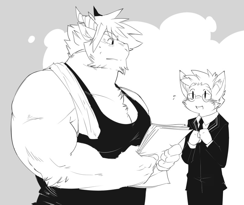 gengacanvas:  Some student is crushing on Gavin. =EDIT= Added a new strip! 
