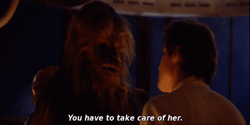 starwarsgifsasaservice:You have to take care of her.