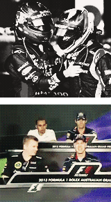 dahlmeiers: Q: Is Raikkonen the closest thing to a friend you have among your competitors? The two o