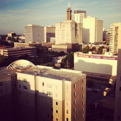 First morning waking up in the city #imlovinit