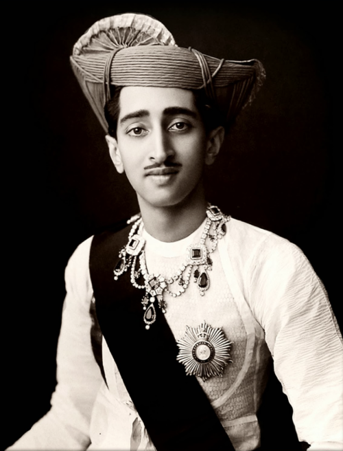dandyism22:DANDYISM……….Plate 382. Maharaja Yeshwant Rao Holkar II of Indore. 1920’s.