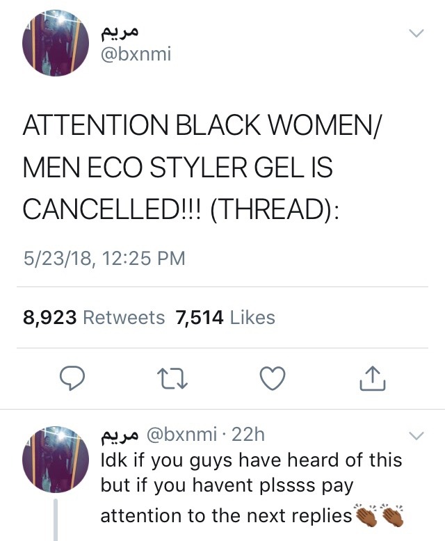 ntbx:  Who are we cancelling today?