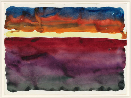 Georgia O'Keeffe, Morning Sky (1916)