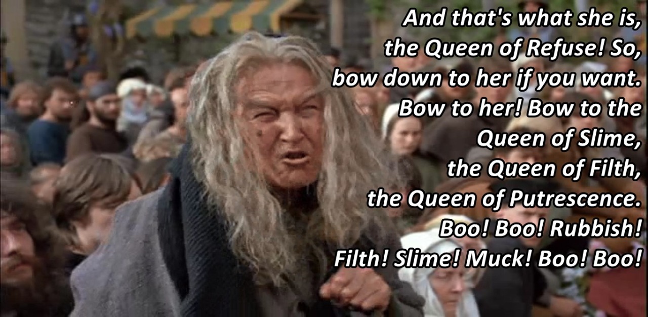 pix Bow Down To The Queen Of Slime the princess bride 1987