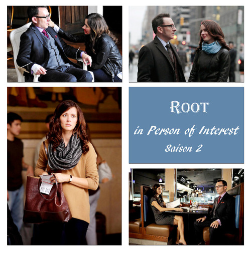 ygrain-synaerasis:Amy Acker joue Root dans la saison 2 de Person of Interest (2012-2013)