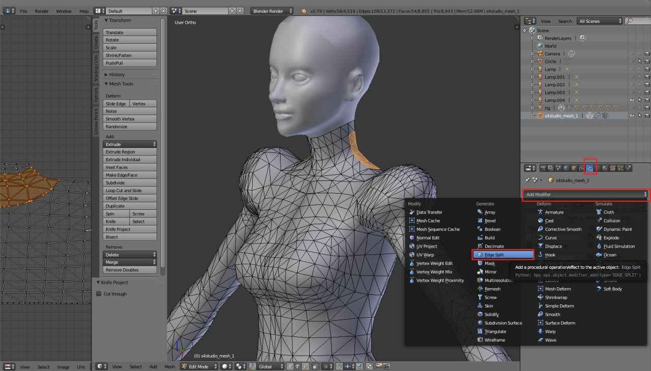 Vintage Simstress Iv The Most Useful Meshing Tools In Blender Vintage Simstress Iv The Most Useful Meshing Tools In Blender