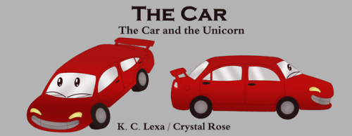The CarHere’s the second character in the children’s book I’m working on, The Car and the Unicorn.  