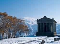 Armenianhighland:  Գառնիի Հեթանոսական Տաճարtemple Of Garni,