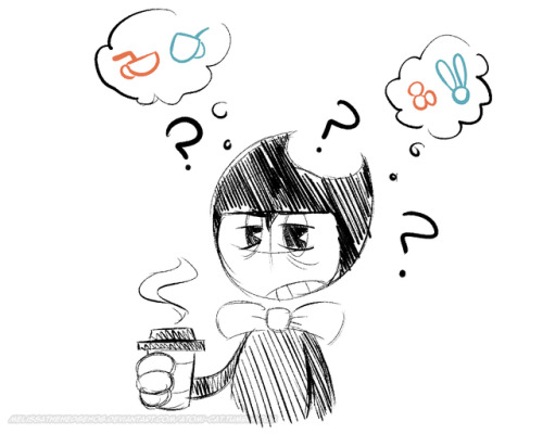atomi-cat:Poor Bendy. Watching Mickey and Oswald talk to Cuphead and Mugman must be like watching yo