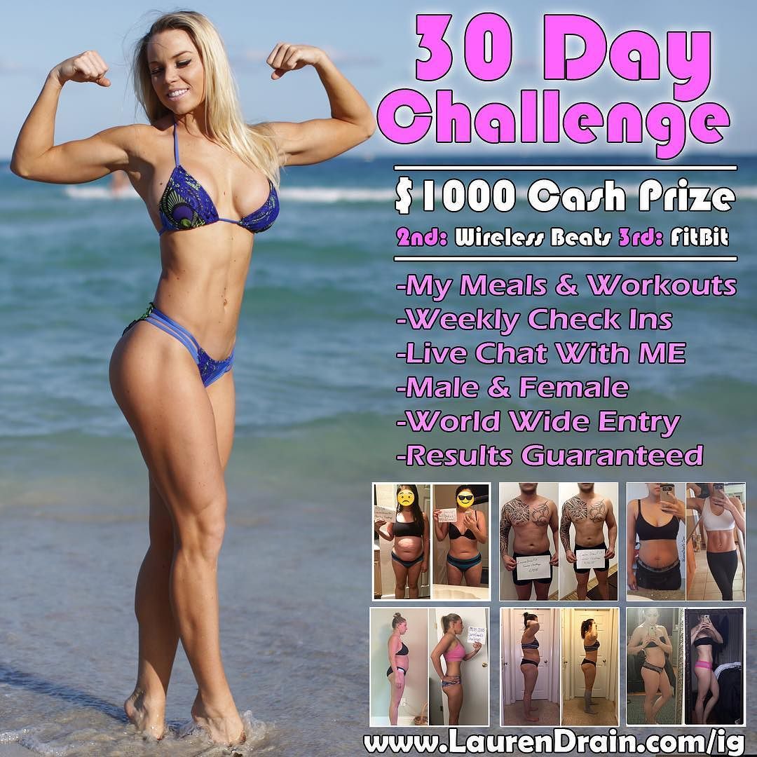 The 30 Day Challenge is here! Click link in my bio for details 🙌🏼 Let&rsquo;s