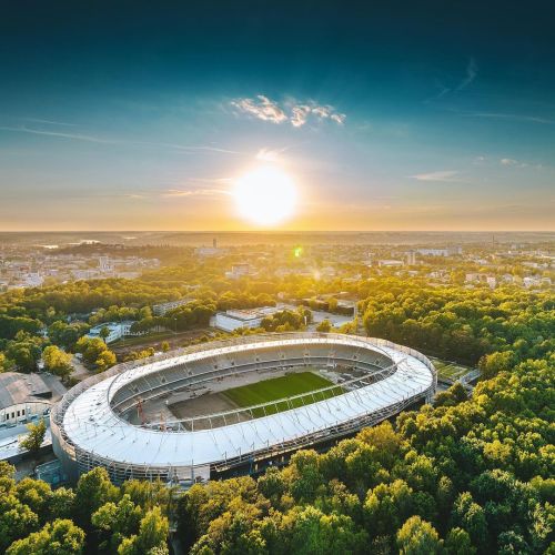 Stadium #Kaunas #Lithuania #Lietuva #dronas #skypixel #djieurope #Mavic3 #djimavic3 #Kaunasaerial #V