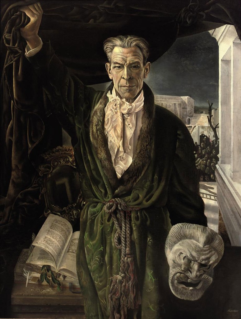   Eppo Doeve (Dutch, 1907-1981), A portrait of the actor Louis van Gasteren Senior,