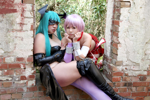 Darkstalkers - Morrigan & Lilith (Chouzuki porn pictures