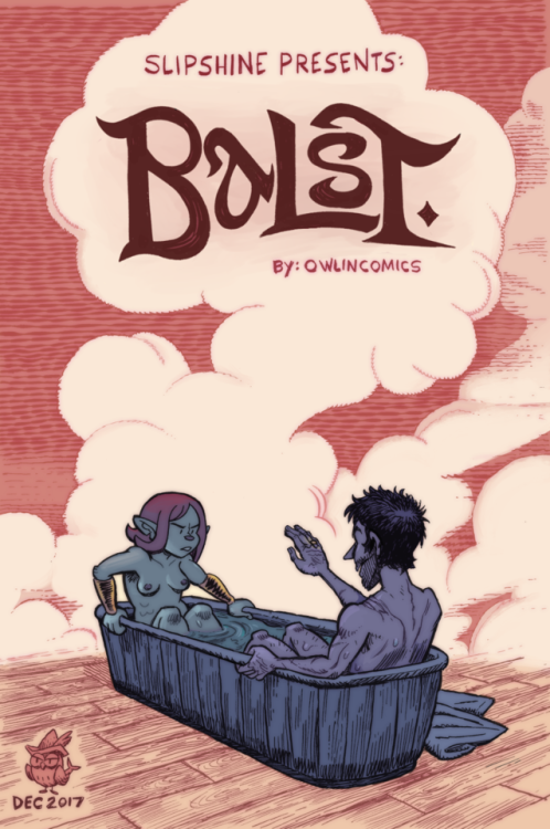 A very steamy chapter of Balst is available to read on @slipshine . Owlin is made of @sayunclecomics