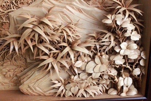 orientallyyours:The folk handicraft, Dongyang woodcarving 東陽木雕, is considered one of the major 