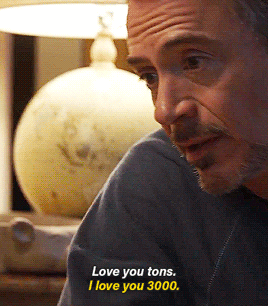 dailypepperony:Robert Downey Jr. sharing what he has with Tony Stark, giving him a family life, a ch