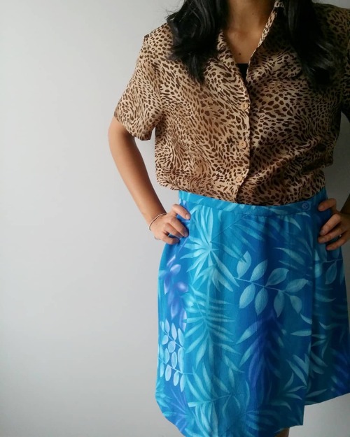 This Wrap Skort is Super on Sale RN! Perfect for Bike, Beach, or Bar  . Description: 1980’s Tropical