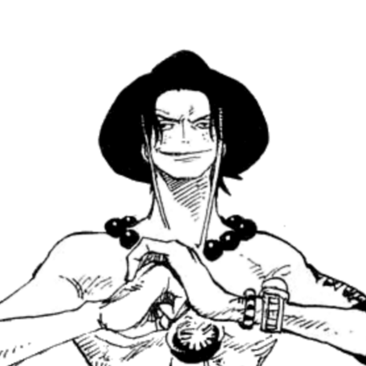 Portgas D Ace  One piece ace, Portgas d. ace icon, One piece manga