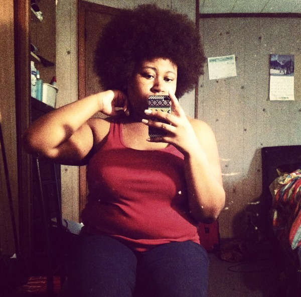 shontay91:  I’ve already posted these in black and white. I just liked how my hair