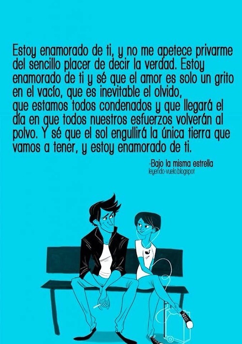 del-tiempo-siguio-el-fin:  Estoy enamorado de Ti  