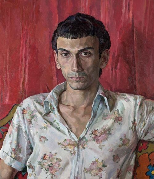 somanyhumanbeings:Sergei Svetlakov, Portrait of designer Michael Tsaturyan (2009)