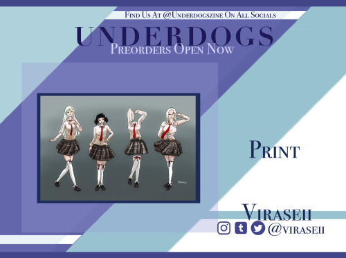 Hello Everyone!Our next merch preview is for our second print which is made by Viraseii! You can fin