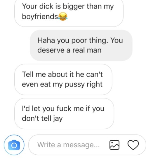 cuteasskinkyboy: Talking to my friends girlfriend about sex when this happens