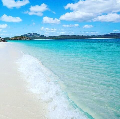 Pristine&hellip;   @discoverqueensland -  Chalkies Beach - Whitsundays by @bestplacesqld