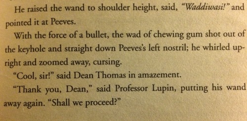 lesmangemorts:  dean having a giant crush on professor lupin is my #1 dearest headcanon