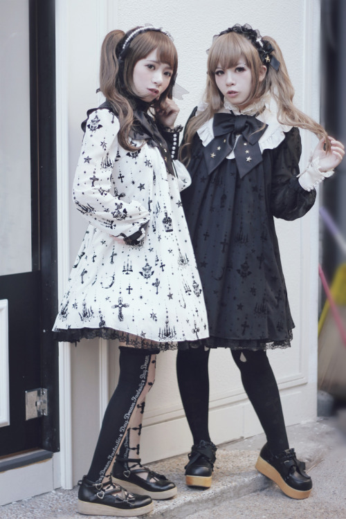 neko-story-lolita: 6/4 with my sister ♥ holy 双子