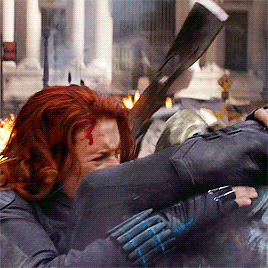 buckynatashas:  Aim for the neck.