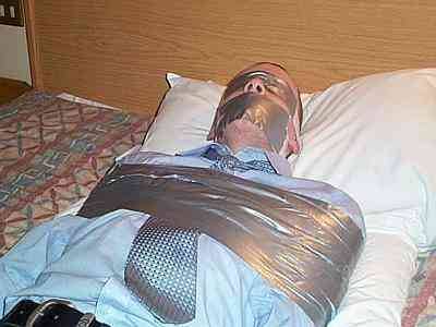 Suited Bound & Gagged