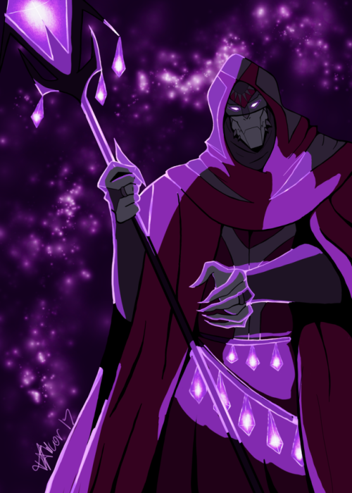 eatyourgrapes: eatyourgrapes: Grand Magister Zarkon from my Roleswap AU that @jade-clover brought up