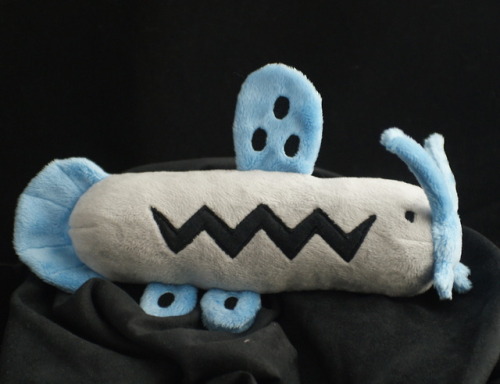 A barboach plush! Everyone’s favorite Pokemon fish hahaha am I right. :’) This happy squishy Barbaoc