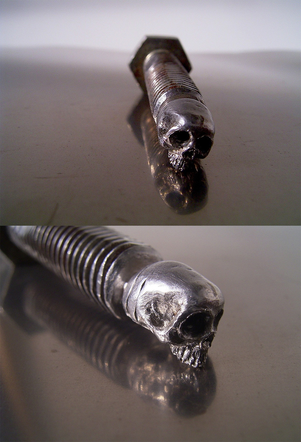 culturenlifestyle:  Japanese Artist Carves Stunning Skull Sculptures and Miniature Jewelry From Pearls